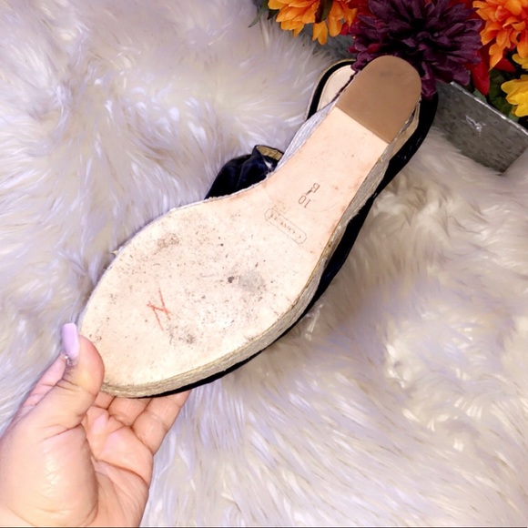 COACH Maritza Peep Toe Wedge - Picture 7 of 7